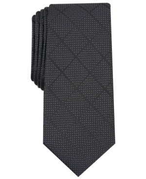 Alfani Mens Tie Necktie One Size Black Square