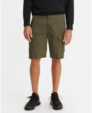 Levi's Mens Regular fit Cargo Shorts 30 Olive Green Solid