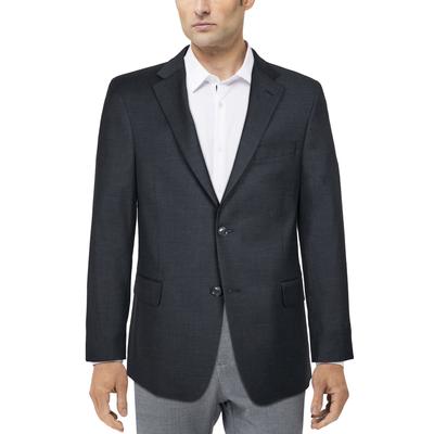 Tommy Hilfiger Men's Modern Fit TH Flex Charcoal Grey Suit Jacket  44L