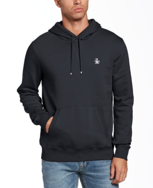Original Penguin Men's Slim fit Fleece Hoodie  Navy Medium