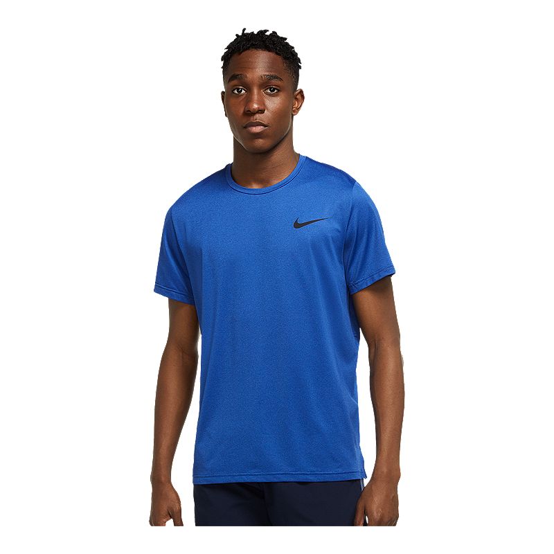 Nike Men's Hyperdry Training Tshirt  Blue Void/Royal  Medium