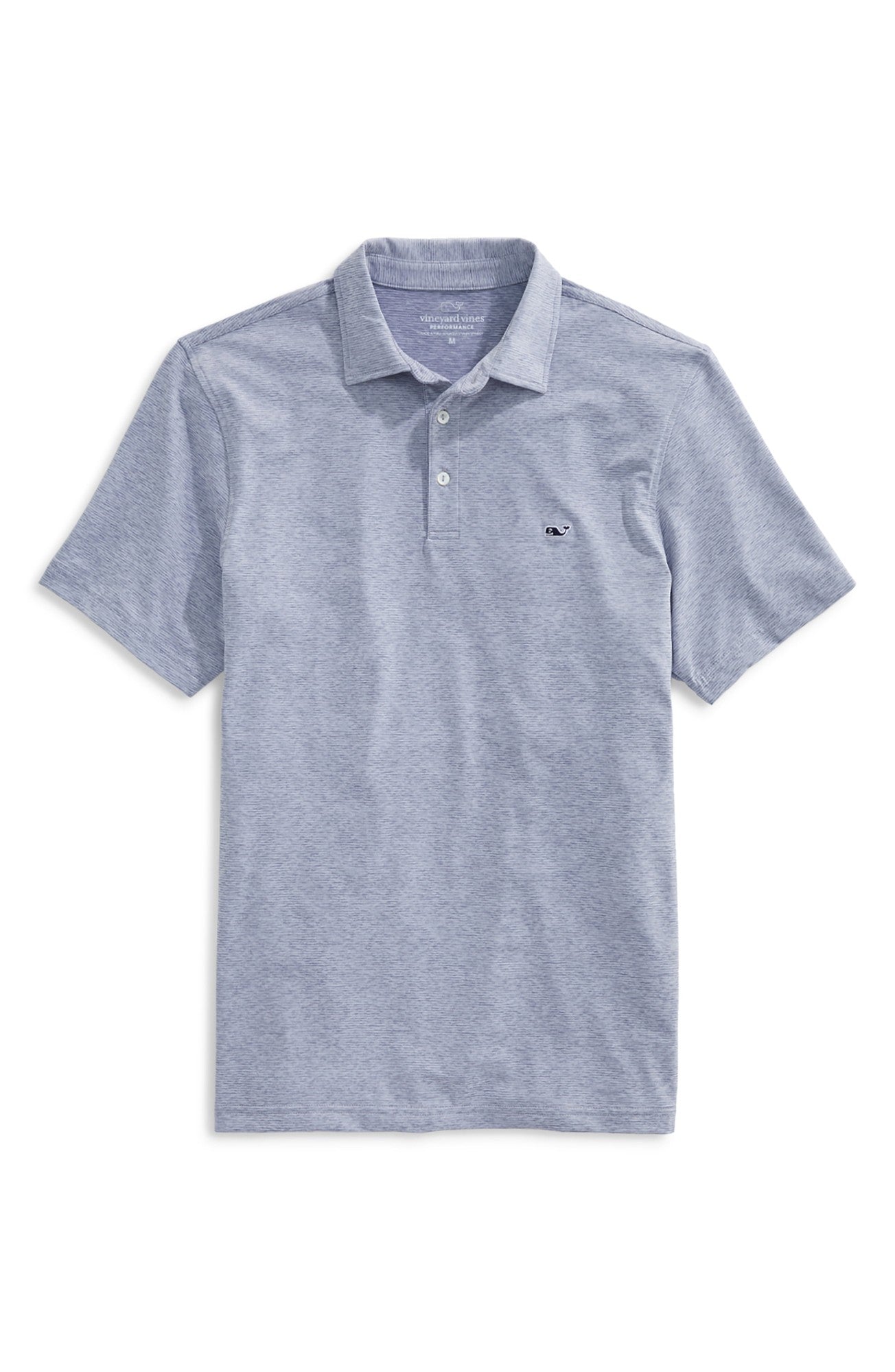 Vineyard Vines Mens St. Jean Stripe Sankaty Polo Shirt Stripe Hammerhead Grey XL