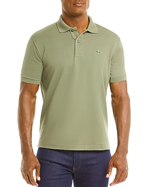 Lacoste Mens Classic fit Short Sleeve Polo Shirt Medium Green