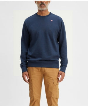 Levi's Men's Core Crewneck Sweatshirt Navy Xxl