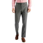 Perry Ellis Mens Slim fit Dress Pants 33 / 32 Mid Grey Solid Stretch