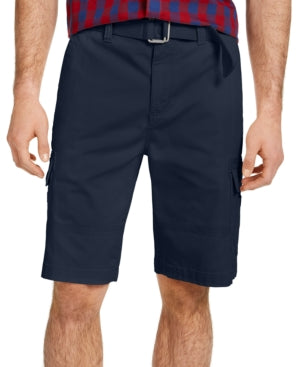 Sun + Stone Men's Franklin Cargo Shorts  Basic Navy Dark Blue 29 Reg