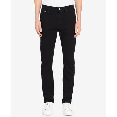 Calvin Klein Men's Skinny Fit Stretch Jeans Forever Black 32 x 30
