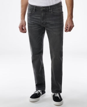 Lazer Men's Slim Fit Stretch  Denim Jeans Grey 30 x 32