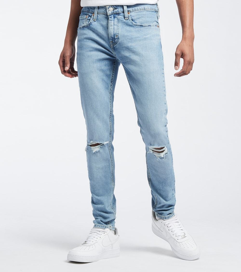 Levis Mens Eco Perform Skinny Taper Jeans Blue 38 x 30