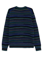 Ps Paul Smith Mens Regular fit Long Sleeve Crewneck Sweater XXL Blue Striped