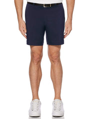 PGA TOUR Mens Regular fit Golf shorts 42 Blue Solid