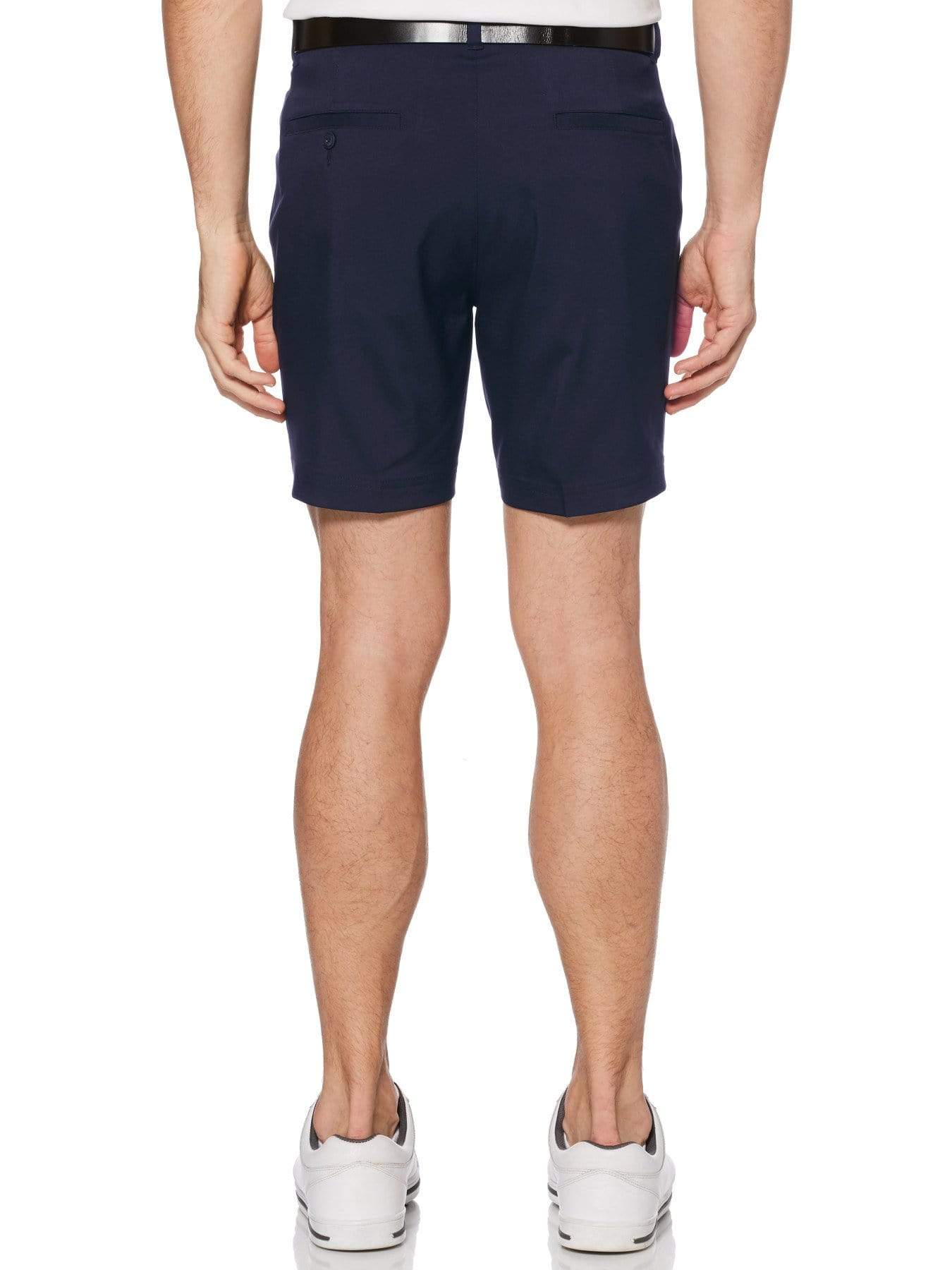 PGA TOUR Mens Regular fit Golf shorts 42 Blue Solid