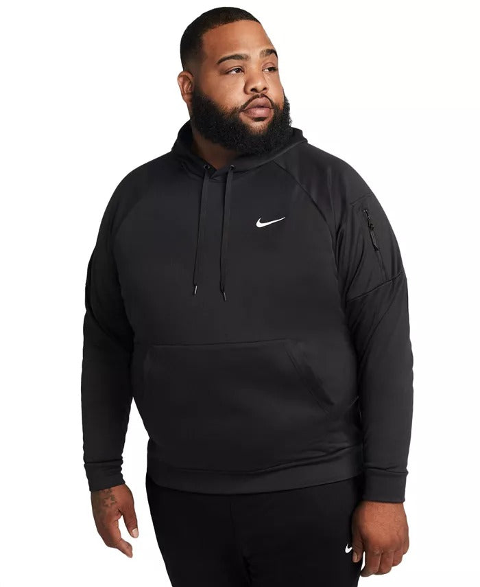 Nike Men's Therma-FIT Hoodie Sweatshirt Large Black