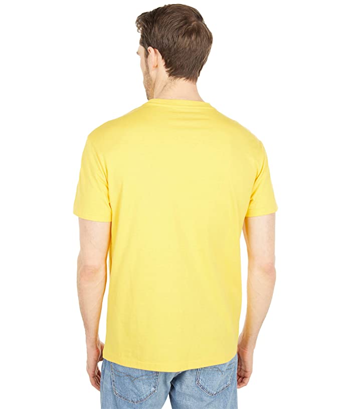 Polo Ralph Lauren Men's Classic Jersey Pocket Tee Shirt Yellow Xxl