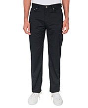 Society Of Threads Men's Black Solid Pants 38 REG