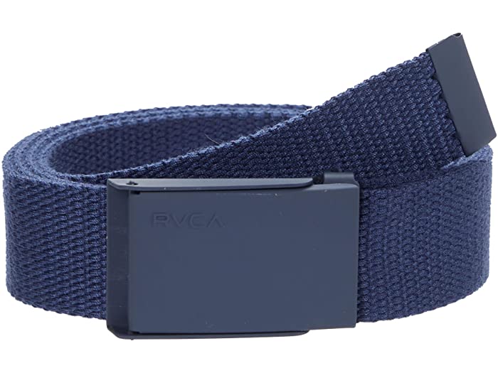 RVCA Option Web Belt Blue One Size