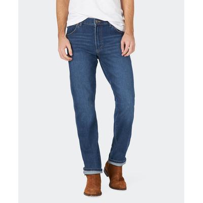 Wrangler Men's Weather Anything Tapered Fit Jean Lasso Blue 32 X 32