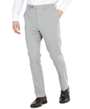 Dkny Mens Modern fit Dress Pants 32 / 34 Light Grey Solid Stretch