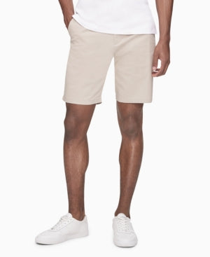 Calvin Klein Men's Infinite Flex Chino Shorts Plaza Taupe 32