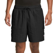 Champion Mens 7" Cargo Shorts Black 2XL