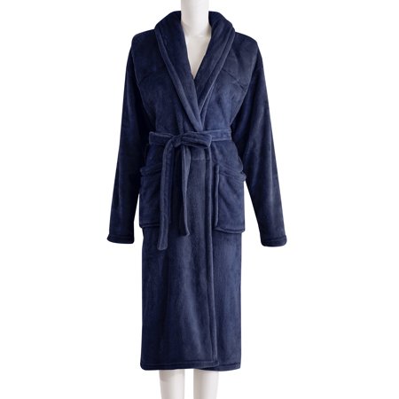 Sutton Home Fashion Women's Altavida 5 Lbs Weighted Robe Large / Xl Blue Navy