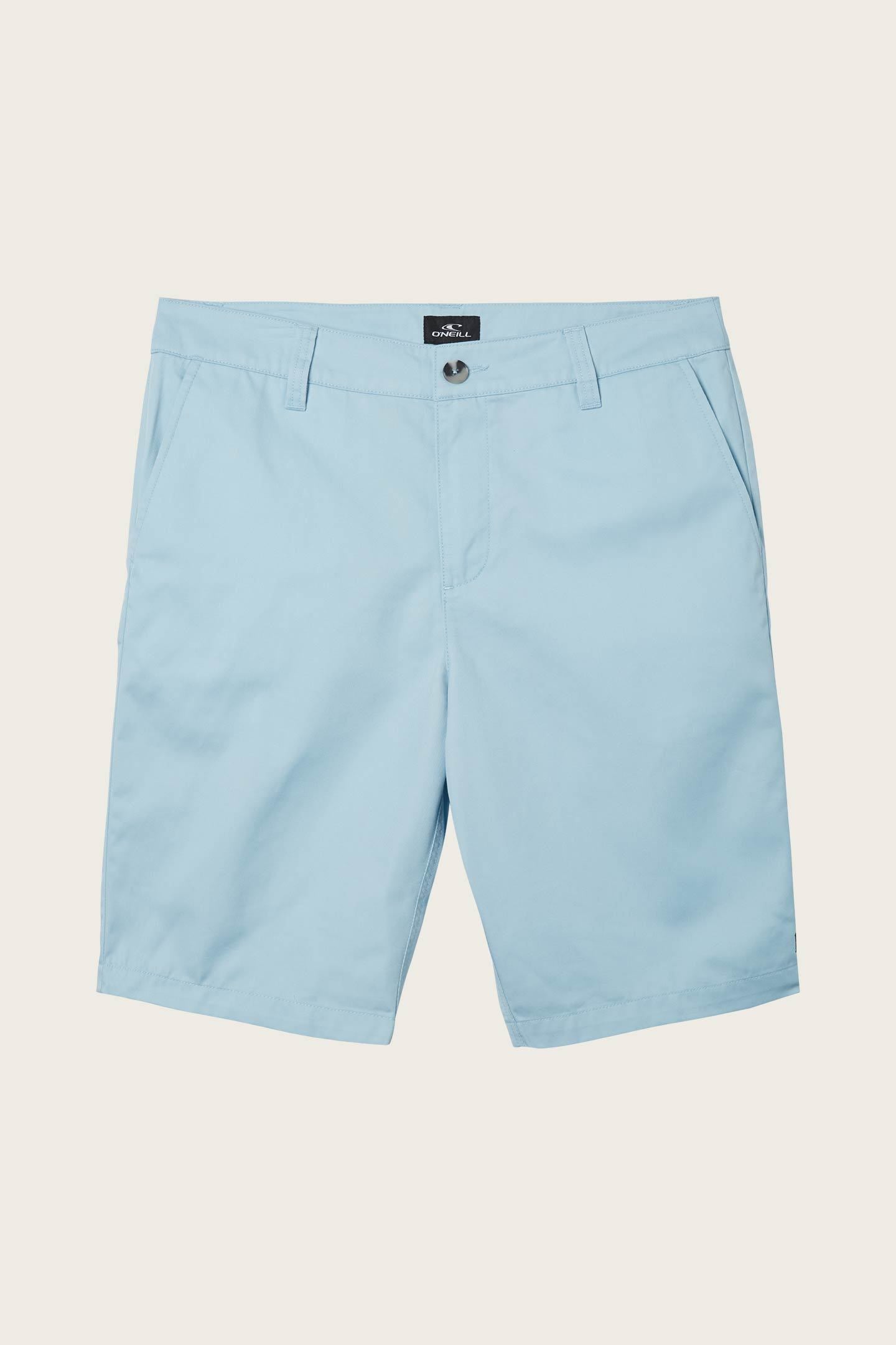 O'Neill Men's Redwood Chino Shorts Light Blue Size 40