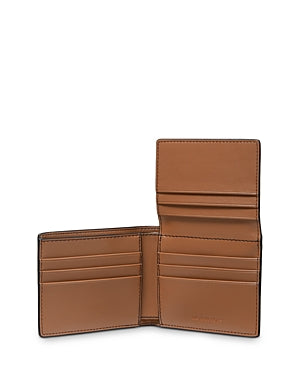 Michael Kors Men's L-Fold Leather Wallet Light Brown