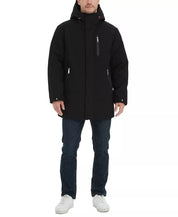 Outdoor United Men's Calvary Twill Hooded Car Coat Large Black