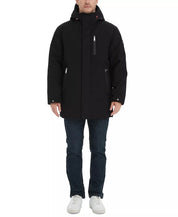 Outdoor United Men's Calvary Twill Hooded Car Coat Large Black