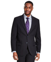 Nautica Mens Modern Fit Suit Jacket  40 Regular Black NA000277GAFF