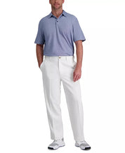 Haggar Mens Classic fit Dress Pants 34 / 30 White Solid