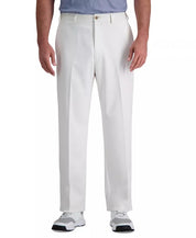 Haggar Mens Classic fit Dress Pants 34 / 30 White Solid
