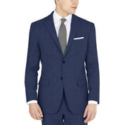 DKNY Mens Modern fit Suit Jacket Blazer 40 R Navy Blue Stretch