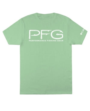 Columbia Men Regular fit Short Sleeve T-Shirt Shirt XL Green Solid