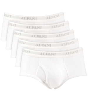 Alfani Mens 5 Pk. Underwear White Briefs Size Small