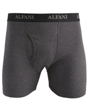 Alfani Men's 5 Pack Moisture Wicking Boxer Briefs Grey Small