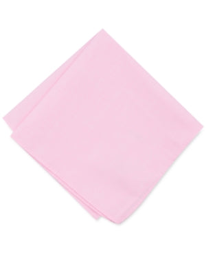 Bar Iii Mens Pocket Square One Size Pink Solid