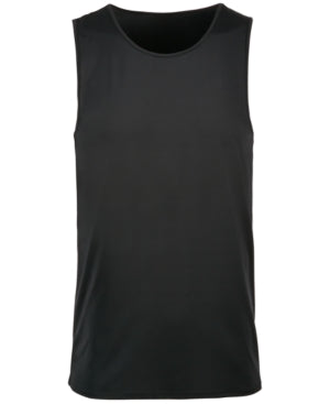 Alfani Mens Air Mesh Sleeveless Tank Top Shirt Black Large