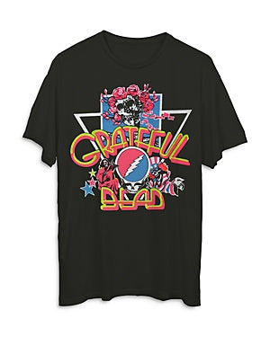 Junk Food Mens Grateful Dead Short Sleeve T Shirt Black Large