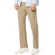 Dockers Mens Straight Fit Comfort Knit Chino Pants Beige 34 x 34