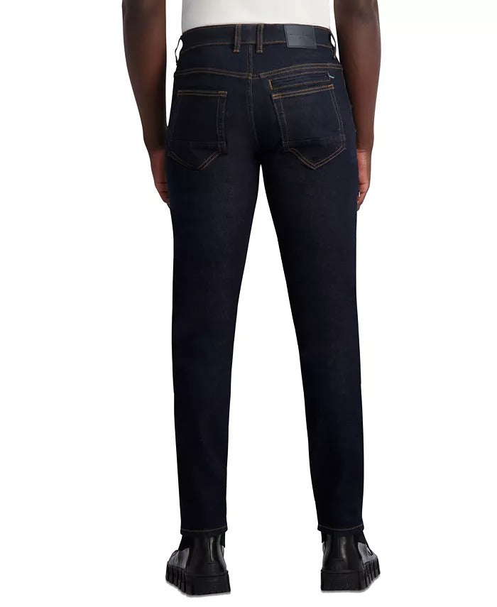 Karl Lagerfeld Paris Men's Slim-Fit Jeans Dark Blue 32 x 32