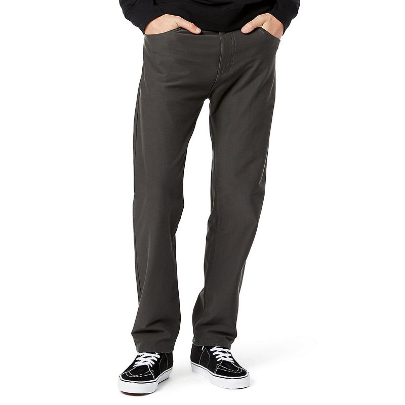 Dockers Mens Straight Fit Comfort Jean Cut Pants Steelhead 33 x 30
