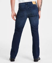 Calvin Klein Men's Standard Straight Fit Stretch Jeans Boston Blue 36 x 32