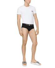 Dolce & Gabbana Mens cotton blend crewneck tee shirt medium optic white