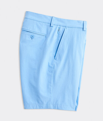 Vineyard Vines Mens 9" on-the-Go Shorts Ocean Breeze Blue Size 35