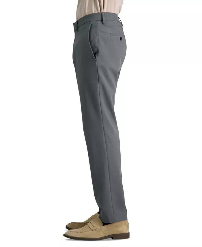 Kenneth Cole Mens Modern fit Dress Pants 34 / 32 Mid Gray Check