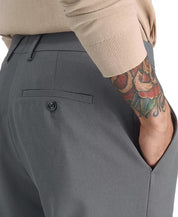 Kenneth Cole Mens Modern fit Dress Pants 40 / 30 Gray Check
