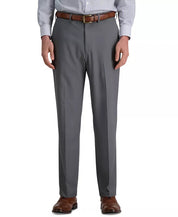 Haggar Mens Classic fit Dress Pants 40 / 32 Gray Solid