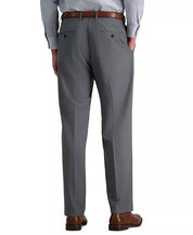 Haggar Mens Classic fit Dress Pants 40 / 32 Gray Solid