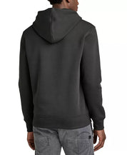 G Star Raw Mens Classic Fit Retro Shadow Logo Graphic Hoodie Sweatshirt Grey 2XL